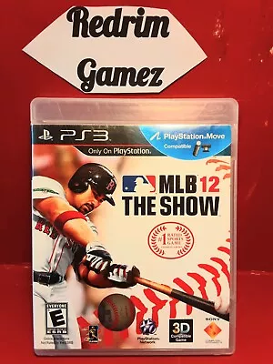 MLB 12 The Show COMPLETE Sony PS3 Video Games Arcade Sports • $8.49
