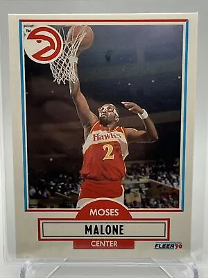 $1.25 • Buy 1990-91 Fleer Moses Malone Basketball Card #3 NM-Mint FREE SHIPPING