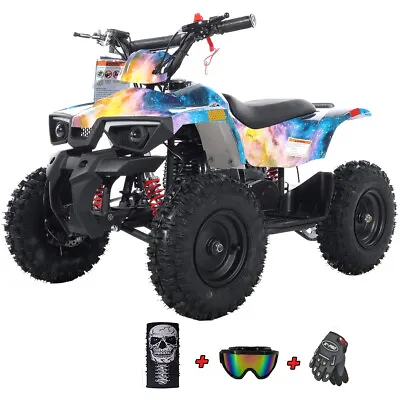 X-PRO Bolt 40cc Kids ATV 4 Stroke Mini Quad EPA Standard Pull Start Disc Brakes • $469.95