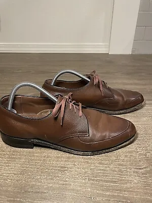 Men's Vintage Walk Over Oxford Shoes Size 9.5 D/B Brown • $26.99