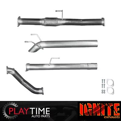 $335 • Buy 3 Inch Exhaust For Toyota Hilux Exhaust 3L D4D Kun26R With Diff Dump Raw
