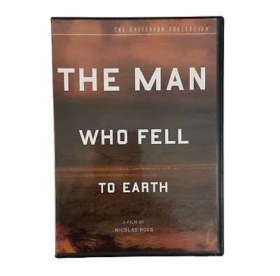 The Man Who Fell To Earth Criterion 2 Disk Set With Booklet  • $59