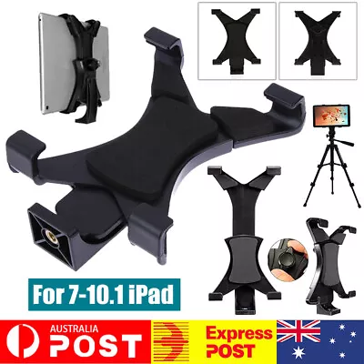 $13.09 • Buy Adjustable Tripod Mount Tablet Stand 1/4 Bracket Phone Holder For IPad Mini Air