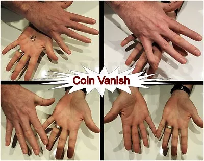 £3.95 • Buy VANISHING COIN DEVICE DAVID BLAINE STREET MAGIC GIMMICK VANISH MONEY TRICK 1p 2p