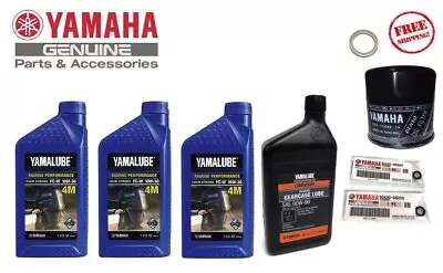 YAMAHA F50 T50 F60 T60 Outboard Maintenance Oil Change Kit Gear Lube F60LB F60B • $64.95