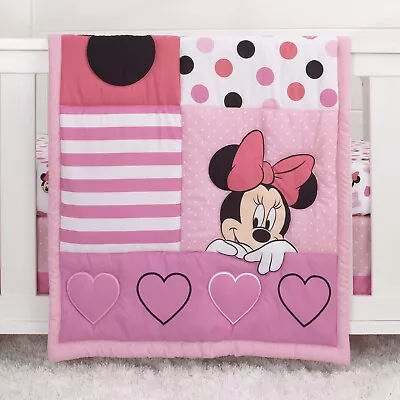 Minnie Mouse: Minnie Loves Dots 15 Pc. Bedding Set By Disney Baby • $229.99