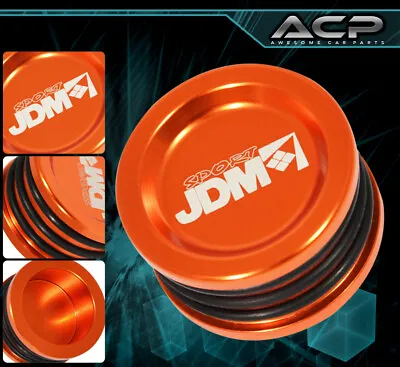 JDM Orange Cam Shaft Seal Cover Cap Plug O Ring For Honda Acura B D H F Series • $13.99