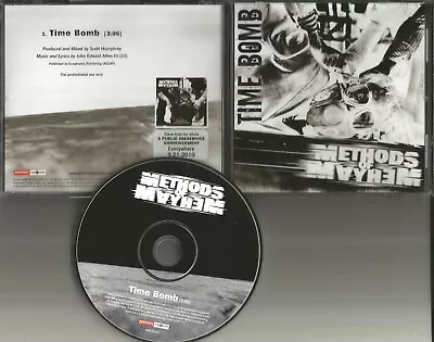 Tommy Lee METHODS OF MAYHEM Time Bomb PROMO CD Single PRINTED LYRICS Motley Crue • $34.99