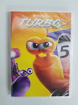 Turbo DVD Dream Works Snail 2018  NEW SEALED - Free Shipping • $6.30