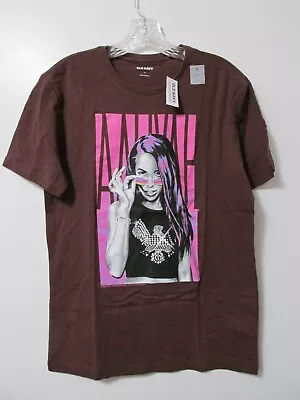 Adult Old Navy Aaliyah Classic T-Shirt Brown Size Small • $10.17