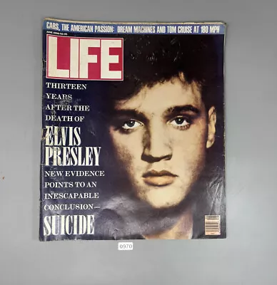 Vintage Elvis Presley On Cover Life Magazine June 1990 • $19.99