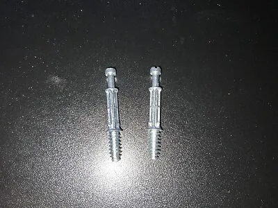 Brand New Genuine Ikea Cam-lock Screws Steel Dowels Fasteners #118331 2 Pcs.  J • $3