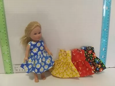 6-7  Doll Clothes Made To Fit MINI A Girl My Life D Princess-lot 4-dresses  E6 • $7.99