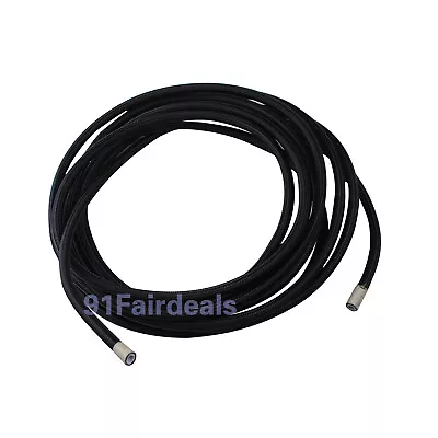 AN4/AN6/AN8/AN10/AN12 Nylon PTFE Fuel Line Hose Oil Gas Line 10/16/20FT For E85  • $27.98