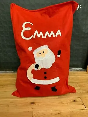 £6.99 • Buy Personalised Father Christmas Xmas Santa Sack Large Stocking Sack 