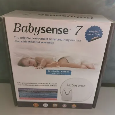 The New Babysense 7 Under-The-Mattress Baby Breathing Movement Monitor • £85.49