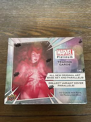 2024 Upper Deck Marvel Platinum Hobby Box  • $289.99