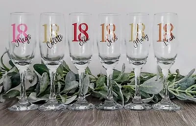 £6.99 • Buy 18th Birthday Gift, Personalised Glass
