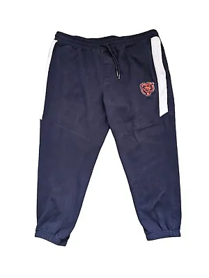 VINTAGE Chicago Bears Starter Sweatpants Adult 3XL Trench Blue NFL Football  • $28
