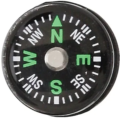 Marbles Mini Compass Glow In The Dark Fluorescent Markings Magnified Face 20mm • $8.59