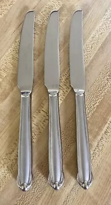 3 Mikasa Stainless CLASSICO SATIN  Dinner Knives 9-1/4” Korea • $10.36