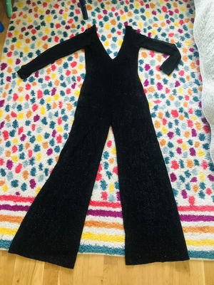 £9.99 • Buy New EXTE’, ITTIERRE Black Glitter Evening Jumpsuit  Size 42