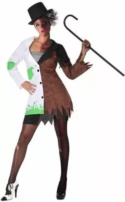 £24.99 • Buy Ladies Mad Scientist Fancy Dress Costume UK 16-18