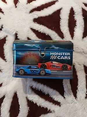 Monster Cars Tin Money Box • £3