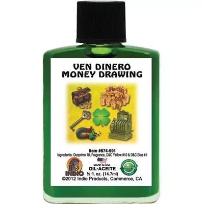 Oil Indio Money Drawing 1/2oz • $9.95