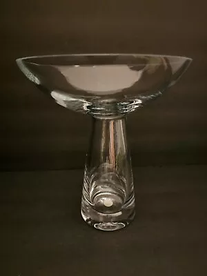 $22.90 • Buy Floating Candle Bowl Clear Glass Pillar Vase Centerpiece 8.5  Wedding Holiday