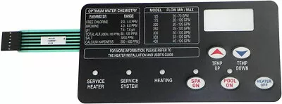 Membrane Switch Compatible Pentair Pool Heater 472610Z & Sta-Rite 42002-0029Z • $8.99