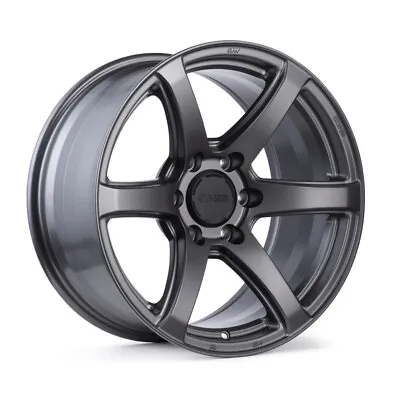 Enkei T6R 18x8.5 38mm Offset 5x114.3 Bolt Pattern 72.6 Bore Gloss Gunmetal Wheel • $259.50