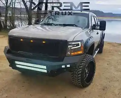 Paintable Mesh Raptor Grille With Surround For 07-10 Chevy Silverado 2500 3500 • $299.99