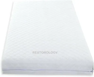 All Sizes Eco-Breathable Ultra Fibre Zip Cover Baby&Toddler Quilted Cot Mattress • £36.93
