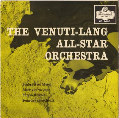 Eddie Lang-Joe Venuti And Their All Star Orchestra - The Venuti-Lang All-Star... • £12.99