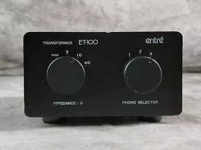 Entre ET-100 MC Step Up Transformer For MC Moving Coil Phono From Japan • $500