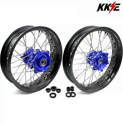 KKE3.5*17 /4.25* 17  Wheels For Suzuki DR650SE 1996-2022 Supermoto Motard Rims • $759