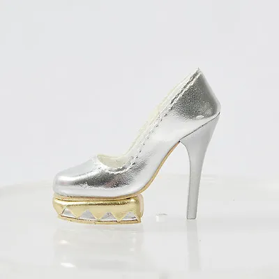 Tonner 16 Ellowyne Wilde BJD Delilah Noir Doll Silver Shoes/Pumps/кукла обувь 4 • $14.34