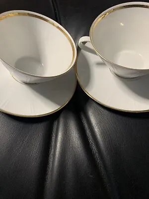 Winterling Bavaria Tea Set X2 W/ Gold Rim | Vintage • $70