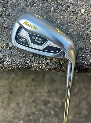 Mizuno MX 1000 Hot Metal Single 6 Iron Regular Flex Steel Rare Yellow Print S300 • $25