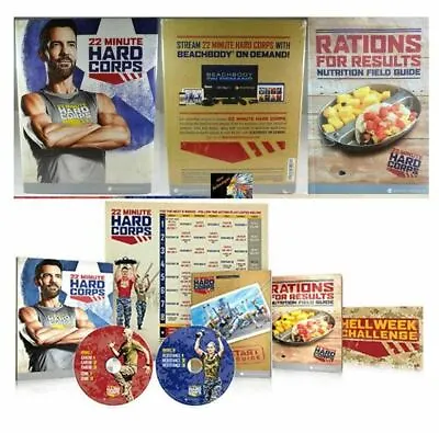$6.99 • Buy Beachbody DVD Set  22 MINUTE HARD CORPS Complete Home Fitness Program 8-Workouts