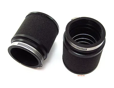 UNI Foam Motorcycle Air Filter Pod Set - 50mm - 52mm - PK-82 - Vintage Cafe • $50.95