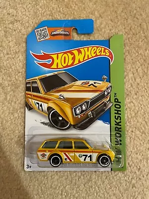 Hot Wheels '71 Datsun Bluebird 510 Wagon HW WORKSHOP SMOOTH GRILL VARIATION • $7.95