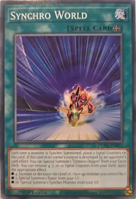 Synchro World - DUNE-EN051 - Common - YuGiOh • £0.99