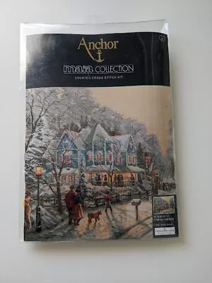 Anchor Maia Collection # 01131 A Holiday  Gathering Count Cross Stitch Unopened • $85