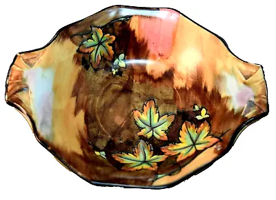 H.K. Tunstall Vintage England Art Pottery Bowl  Autumn Tints  Artist Signed! • $66.83