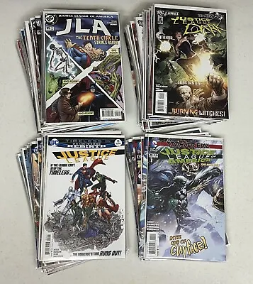 HUGE LOT OF 100 Justice League Of America Comic Books DC #2 Sleeved/Boarded JLA • $8.50