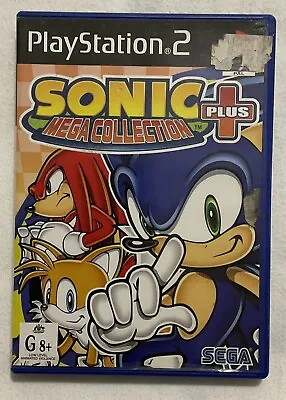 Sonic Mega Collection Plus + Playstation 2 PS2 | PAL AUS Black Label • $20