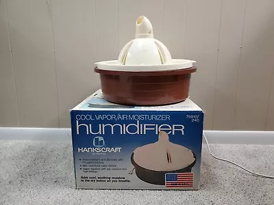 Hankscraft Humidifier Cool Vapor 240 By Gerber Vintage • $89.99