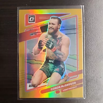 2022 Optic UFC Conor McGregor 2/10 Gold Panini • $115.50